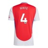 Original Trikotsatz Arsenal Ben White 4 Heimtrikot 2024-25 Für Kinder